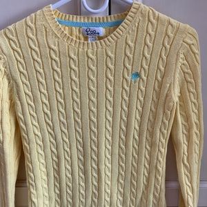 Lilly Yellow Cotton Sweater